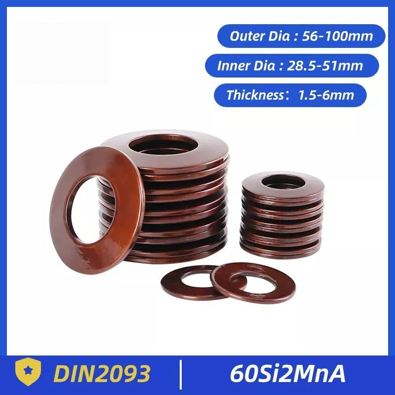 Disc Springs, Disc Spring Washers, Conical Spring Washers For Shafts 8mm-160mm