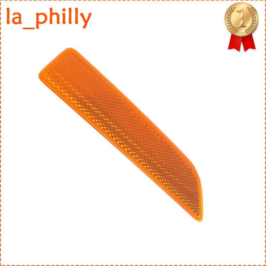 ya 27 6.18.2 Front Left / Driver Side Bumper Reflector for X3 E83 2007 2008 2009 2010 Plastic