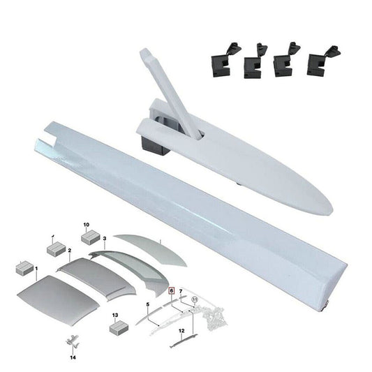 ya 4 6.17 Right Convertible Roof Top Hinge Cover For 320i 428i 430i 440i for M3 Pack Of 6