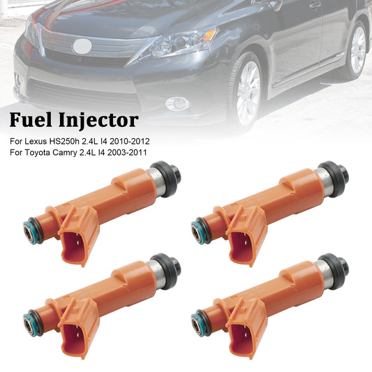 ya 1 8.5.1 4PCS Fuel Injector 23209-0H050 for Camry 2.4L 2003-2011 23209-28060
