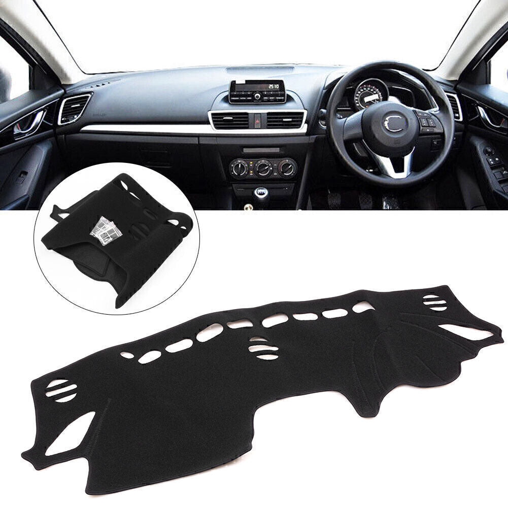 ya 7 6.10.3 Car Interior Dashboard Cover + Fitting Accessories Fit for Mazda 3 BM 2014-2017
