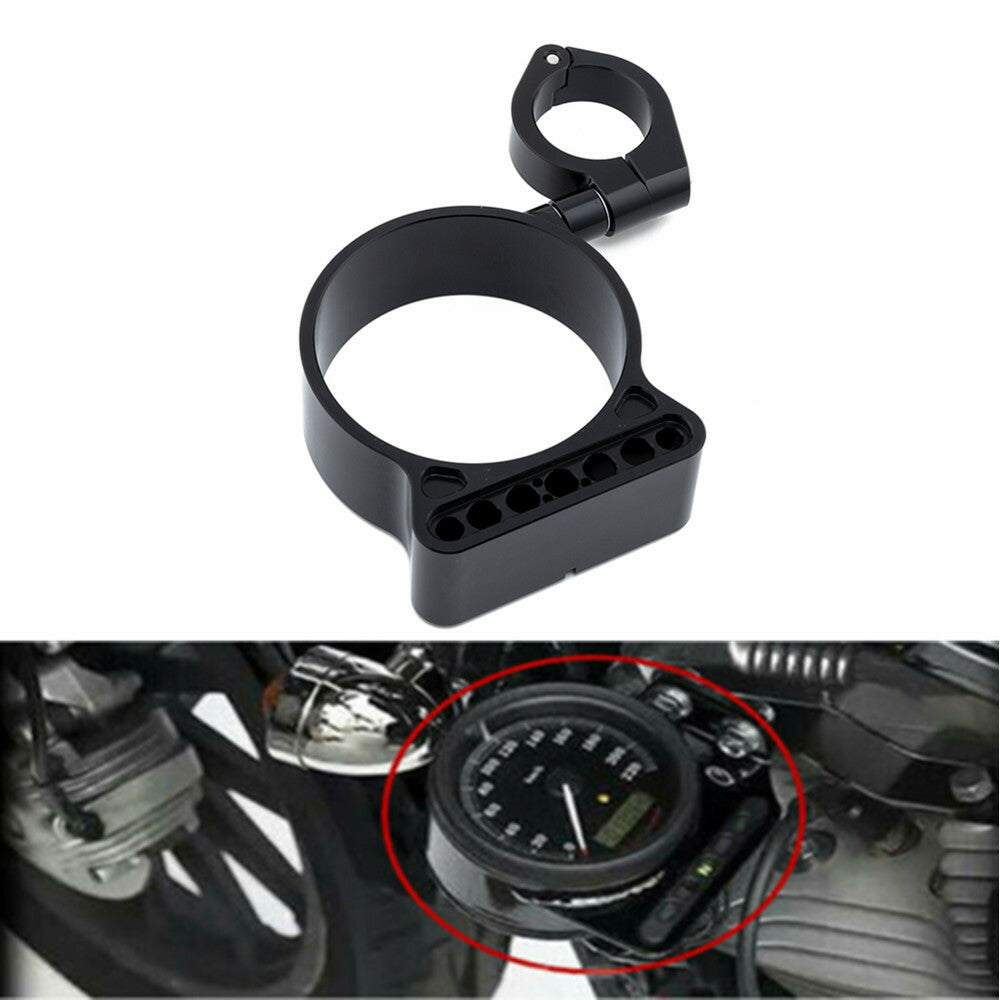 ya 2 6.29 39mm/16 Side Mount Speedo Relocator Bracket for Harley Sportster XL883 1200