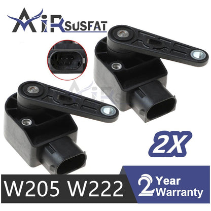 ya 1 8.12 baidi Pair Rear Suspension Height Level Sensor for Mercedes W222 C217 W205 2229050503