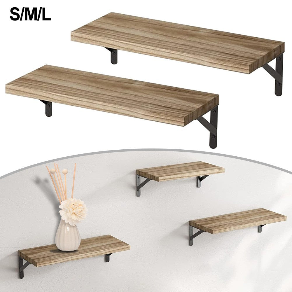 ya 15 10.20 Mounted Floating Shelves Made of Solid Wood for Living Room Bedroom