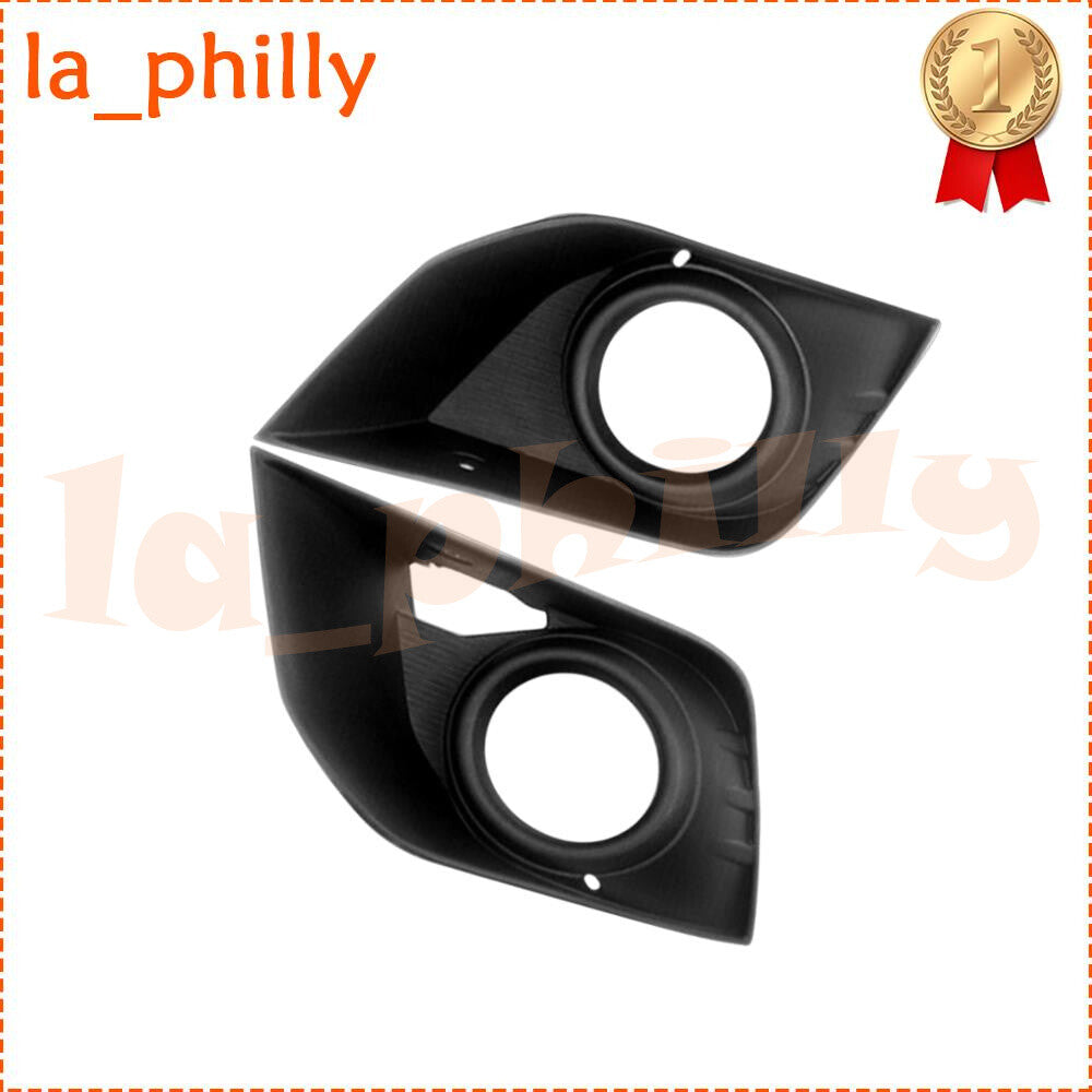 ya 13 5.27.2 Pair RH+LH for Mitsubishi for Outlander Sport 2016-19 Front Fog Light Bezels Covers