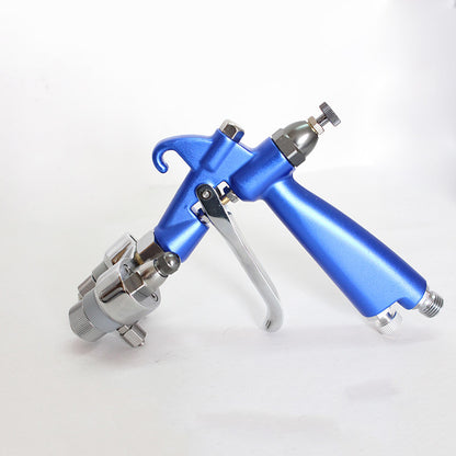 ya 26 Air Brush HVLP Spray Air Compressor Double Nozzle nometer Paint Sprayer