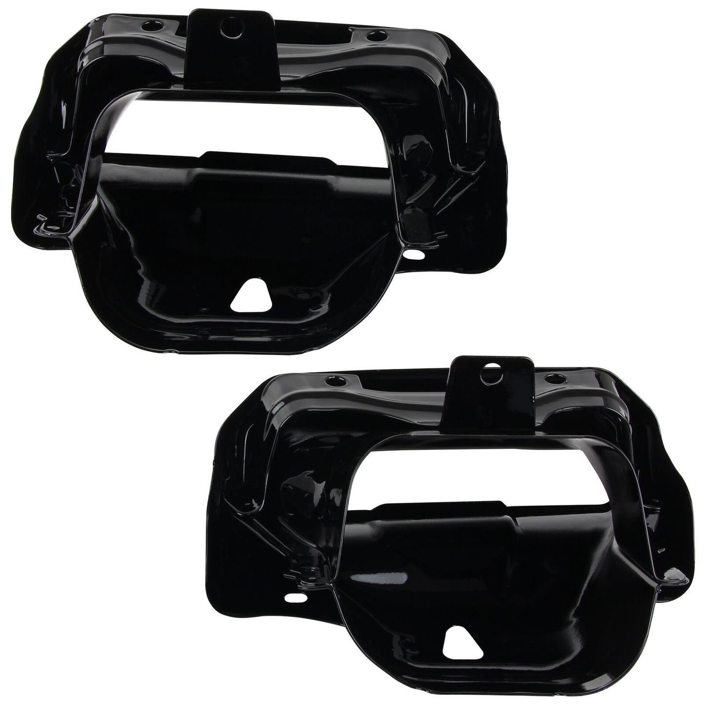 ya 4 6.17.2 2019-2023 for Chevy for Silverado for GMC Sierra 1500 Tips / Bezels Gloss Black