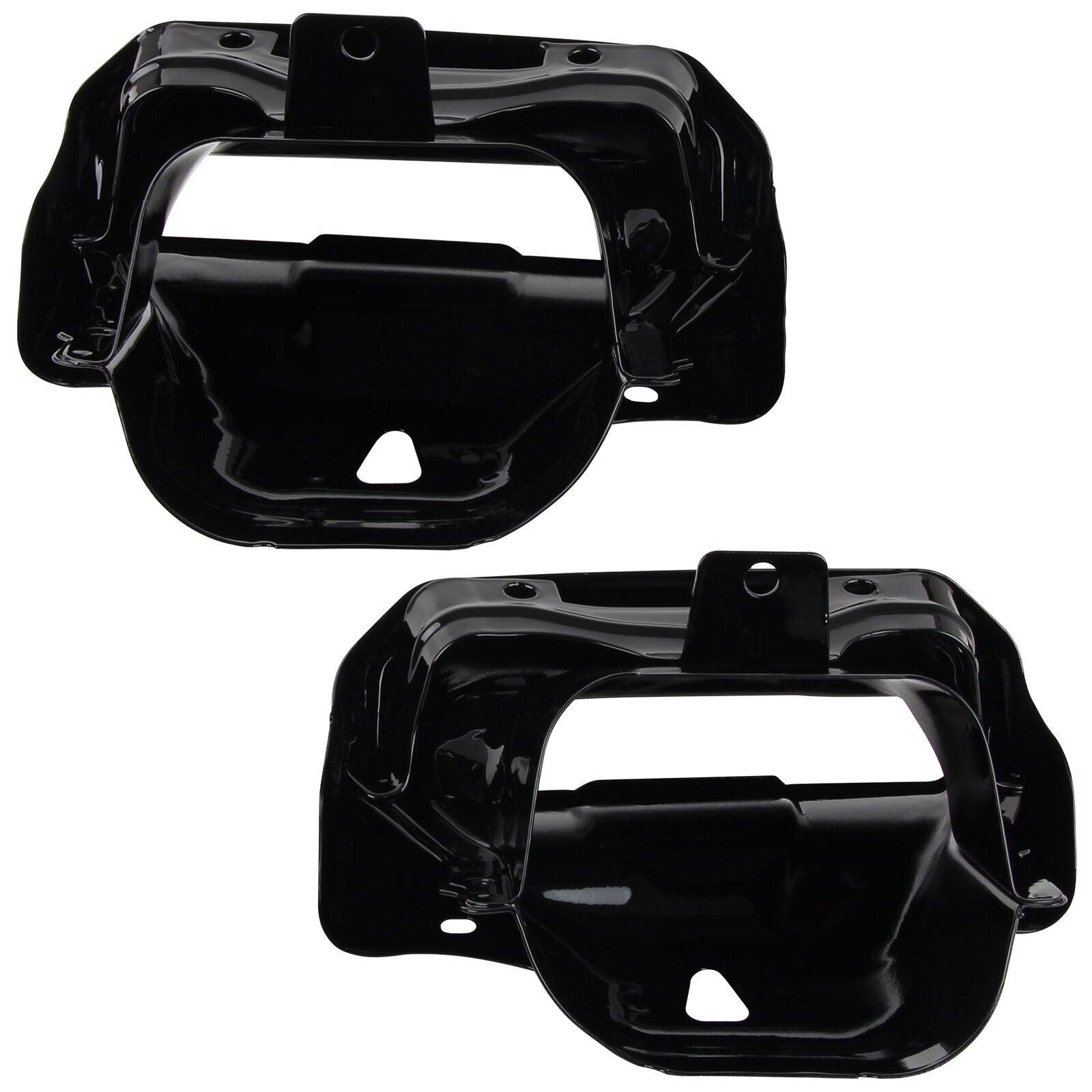 ya 4 6.17.2 2019-2023 for Chevy for Silverado for GMC Sierra 1500 Tips / Bezels Gloss Black