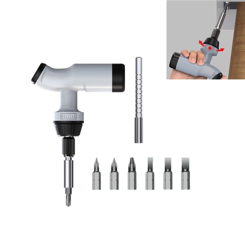 ya 26 T Shaped Ratchet Screwdriver with Adjustable Tip Repair Hand Tool