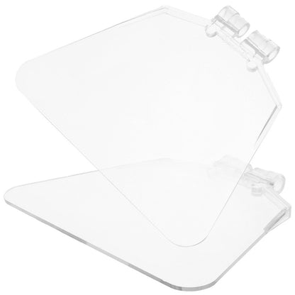 ya 17 2 Pcs Plastic Protive Sheet Man Adjustable Guard Storage Stand