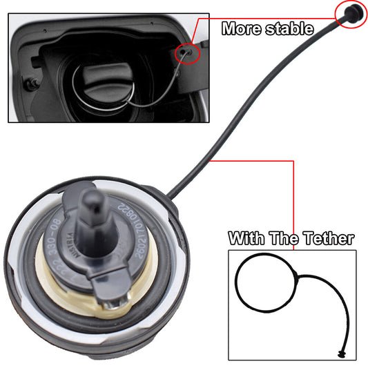 ya 1 6.30 for BMW 1 Series 3 X1 E60 E90 E92 E91 E93 E84 tank lock fuel cap retaining belt