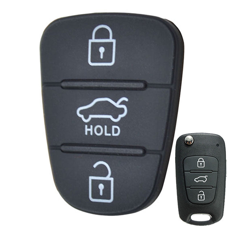 ya 5 8.7 Shell Key Fob Chain Cover Case for Kia Soul Picanto Rio for Sorento 3 Buttons NEW