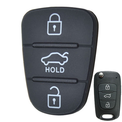 ya 5 8.7 Shell Key Fob Chain Cover Case for Kia Soul Picanto Rio for Sorento 3 Buttons NEW