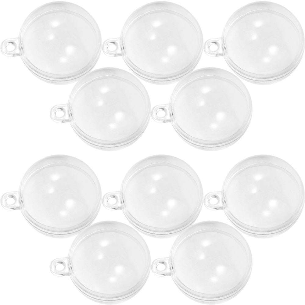 ya 25 10 Pcs Aquarium Decorations Floating Clear Balls for Fish Tank Figurines