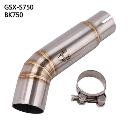ya 5 8.7 Motorcycle for Suzuki GSXR 750 600 s Mid Link Pipe Slip On 51mm Muffler