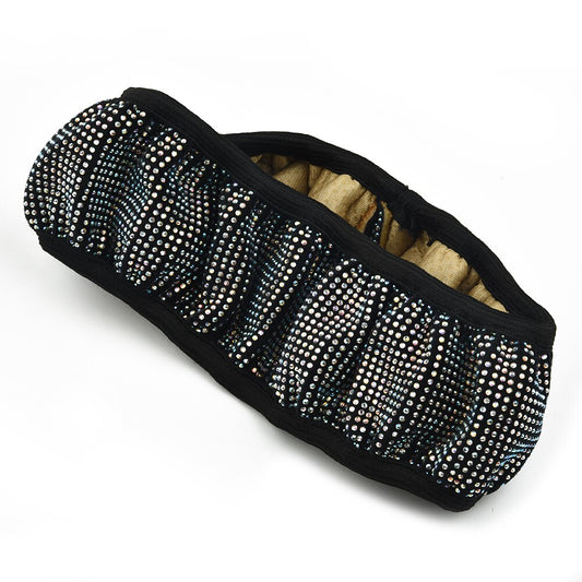 ya 8 5.27 Rhinestone Car-Steering Wheel Cover Crystal Bling Universal-Fit 37/38cm Car SUV