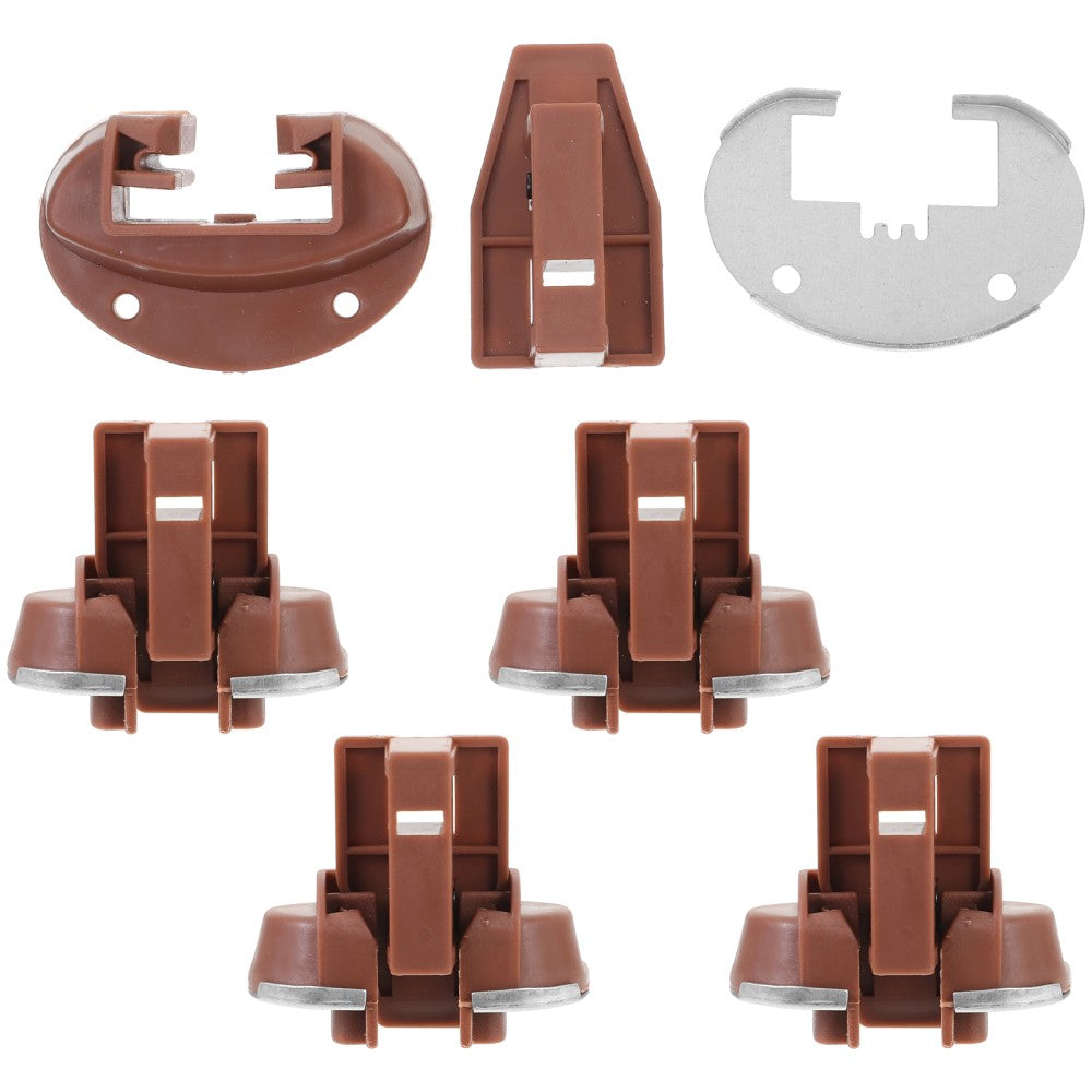 ya 2 7.14 5 Sets Drawer Slide Kit Dresser Slides Replacement Track Undermount