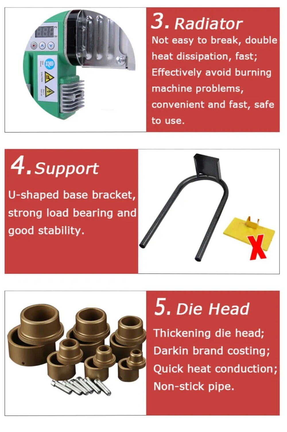 ya 26 8.1 Butt Welding Machine Plastic Pipe Welding Machine Pipe Fitting Welding Machinea