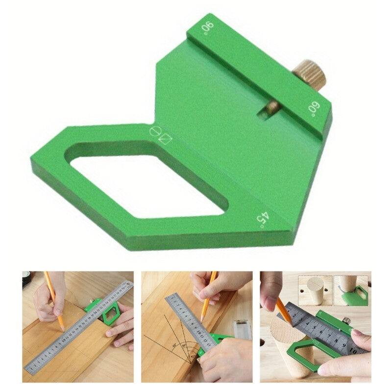 ya 14 Carpentry Layout Tool Center Marking Positioning Ruler Woodworking Ruler