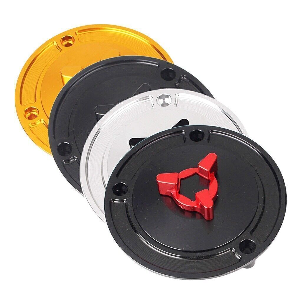 ya 5 8.7 For Most for Suzuki Black Gold Motorcycle Fuel Tank Cover Gas Cap