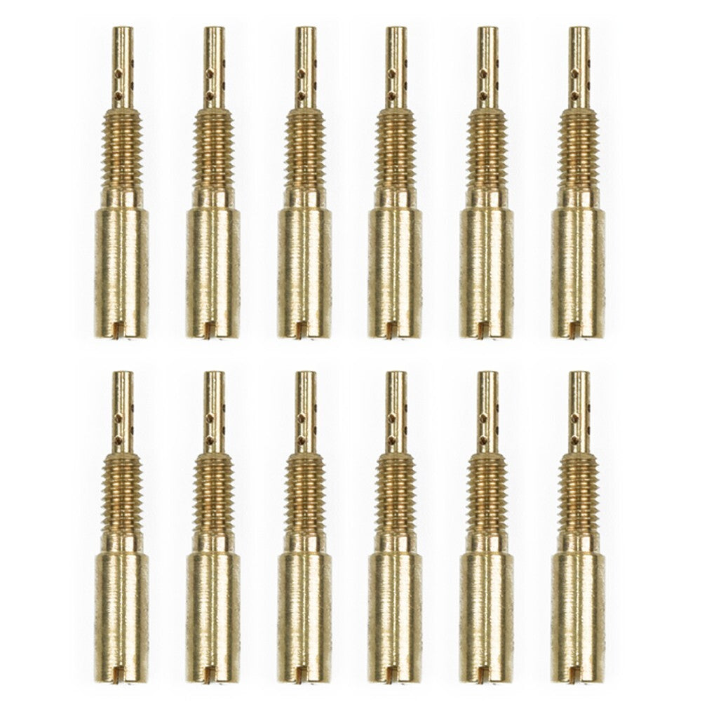 ya 3 6.23 12pcs/set For Pilot Jets Slow Jet 10 37.5 Sub injector Fit For Mikuni Carb VM28