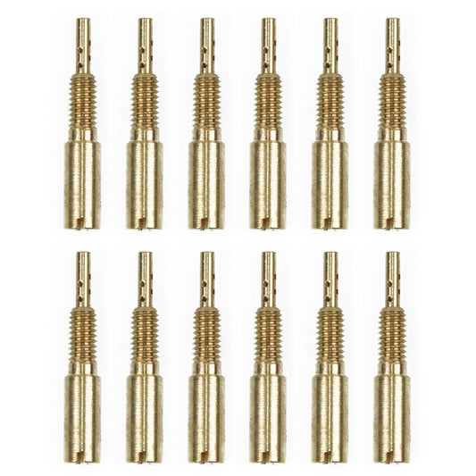 ya 3 6.23 12pcs/set For Pilot Jets Slow Jet 10 37.5 Sub injector Fit For Mikuni Carb VM28