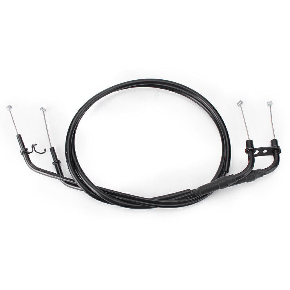 ya 5 8.7 Motorcycle Throttle Cable Wire Line Steel for Kawasaki Z1000 2011 2012 13 Black