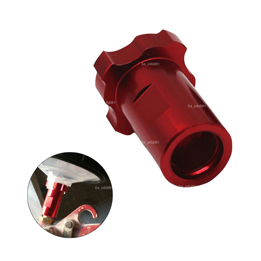 ya 1 7.7 M14*1mm Internal Thread Aluminum Spray Gun Red Fit for PPS Spraygun Adapter