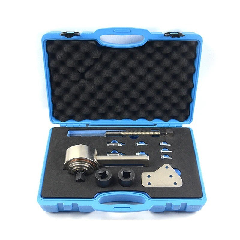 ya 17 14PCS Car Air Conditioner Compressor Clutch Puller Suction Cup Repairs Tool