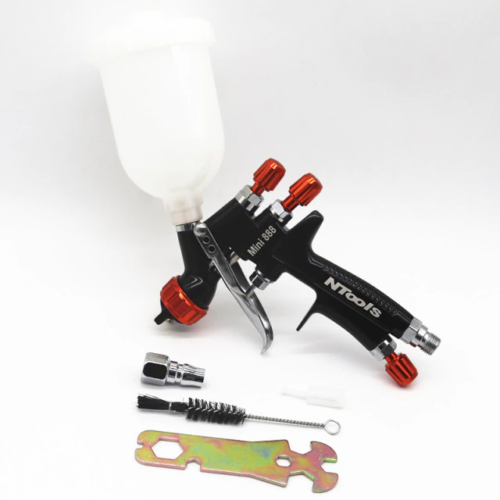 1.2MM Nozzle Mini Air Paint High Professional HVLP Spray Gun For Car Aerograph
