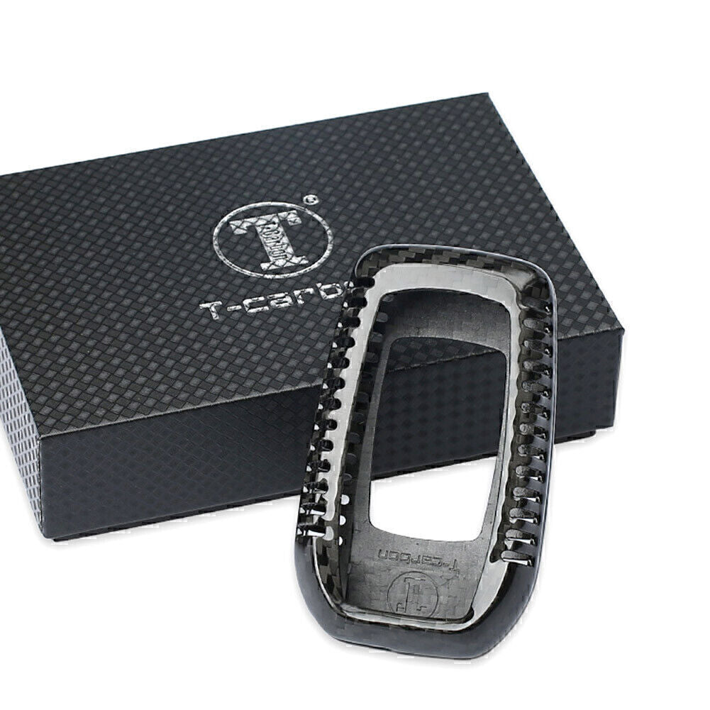 ya 5 6.16 Carbon Fiber Remote Key Case Fob Shell Cover Fit for Toyota Alphard for RAV4 HILUX