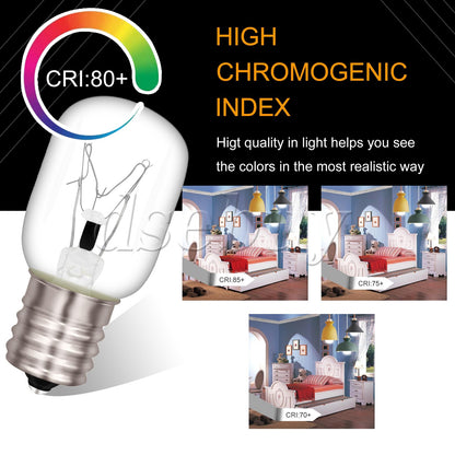 ya 26 8206232A Microwave Light Bulb Lamp 125V 40W with E17 Base Pack of 3