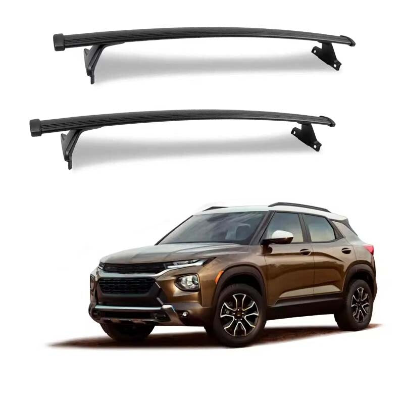ya 5 8.7 Alu for Mini um for Chevrolet for Chevy Trailblazer Rack Rail Cross Bar Silver 2021-2022