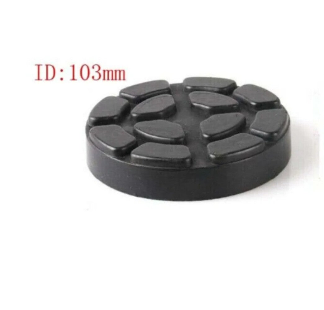 ya 5 8.7 4PCS Heavy Duty Round Rubber Arm Pad Lift Pad Car Truck Hoist Lift Accessories