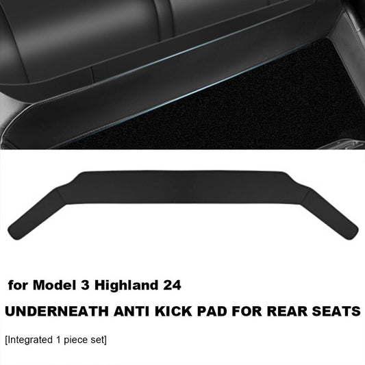 ya 12 5.22 Rear for SEAT Lower Full Surround Protective Mat for Tesla 2024 Model 3 Highland