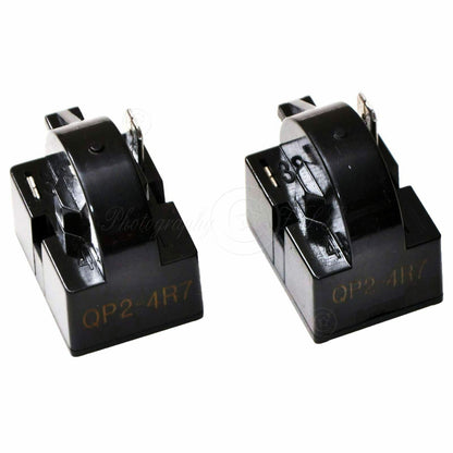 ya 26 2x 3Pins QP2-4R7/4.7 Reigerator Start Relay For Danby Homa 