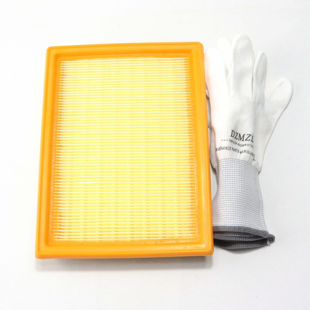 ya 1 8.5.1 for Juke Sentra Tiida Rogue Tsuru Engine Air Filter Element with Gloves 