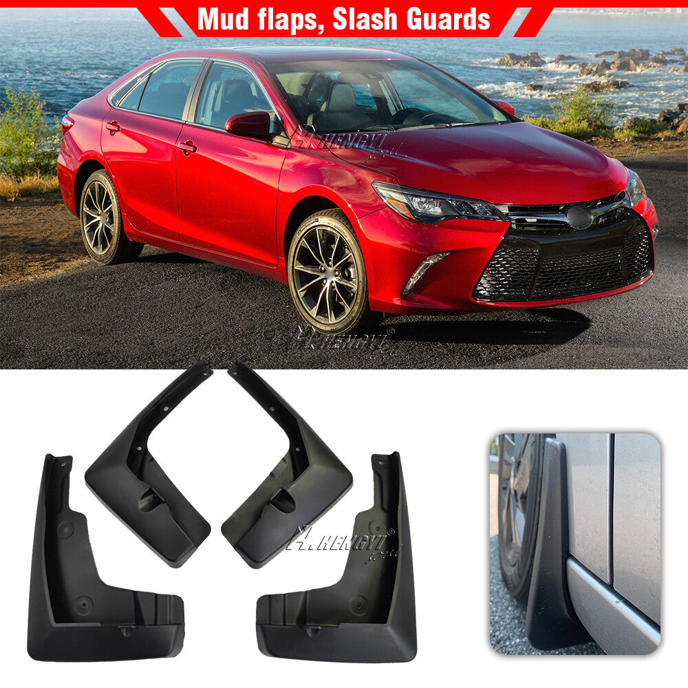 ya 7 6.10.2 For 2015-2017 for Toyota for Camry LE Front Rear 4PCS Set Fender Splash Mud Guards Flaps