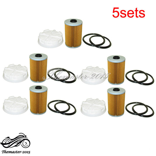 ya 28 5x Fuel Filter Kit For Mercury Marine MerCruiser GEN III 35-8M0093688, 35-892665