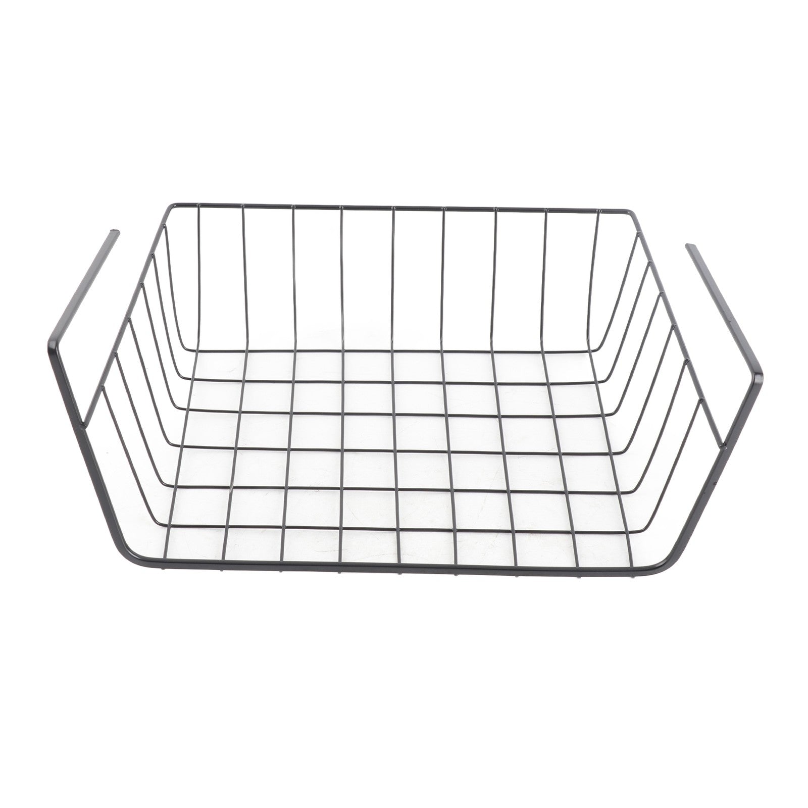 ya 25  M Black Under Shelf Storage Basket Multipurpose All Metal Under Shelf Wire