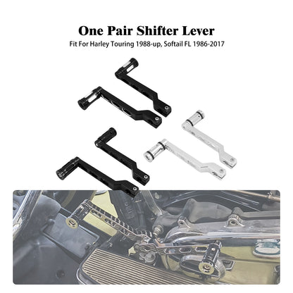 ya 5 8.7 Shifter Peg w/ Heel Toe Shift Lever for Harley Electra Road Glide Softail 86+