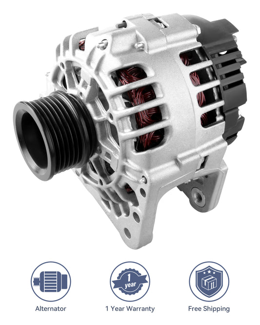 ya 27 7.2 1PC 12 Voltage Alternator Fit for 1999-2005 for Volkswagen Beetle 2.0L IA1147
