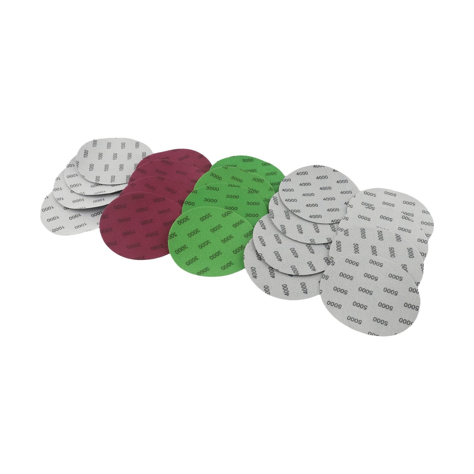 ya 14 20pcs 5 Inch And Sandpaper 1000 2000 3000 4000 5000 Grit Sanding Discs New