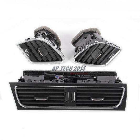 ya 9 6.5 3* Dashboard AC Air Vent Kit Fit for Audi A4/quattro