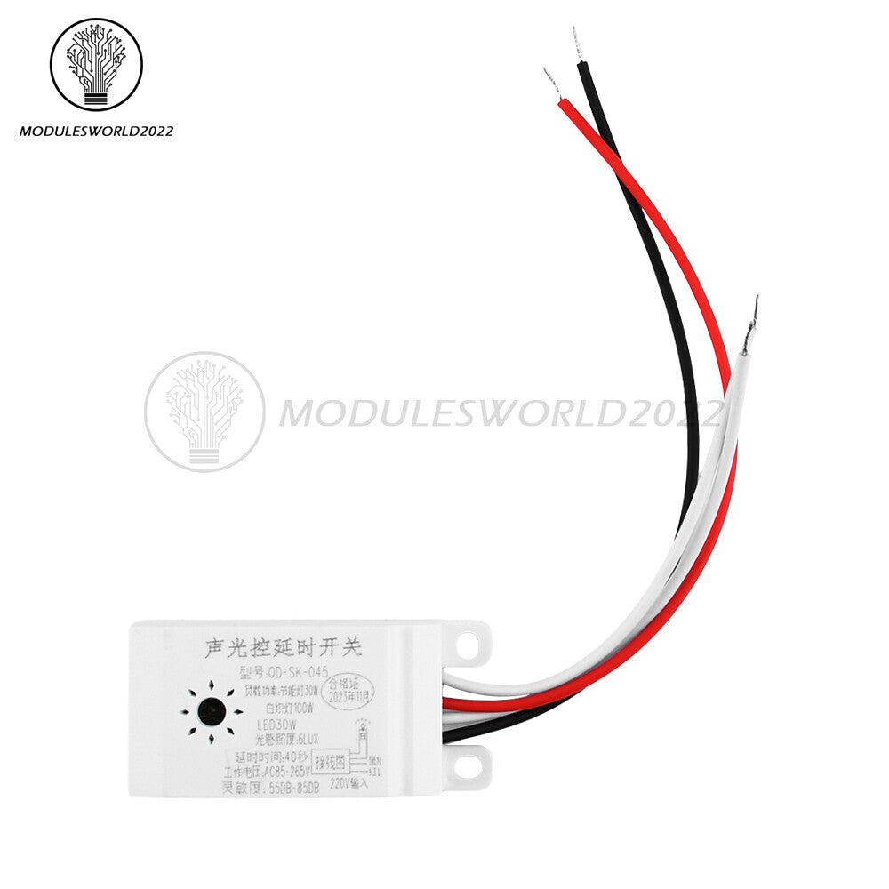 ya 14 AC160-220V Sound-Light Controlled Sensor Switch Auto On/Off Street Light Switch