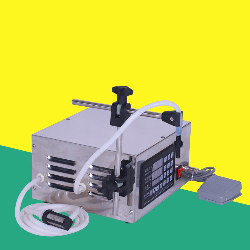 Digital Control Pump Drink Water Liquid Filling Machine the upgraded of GFK-160