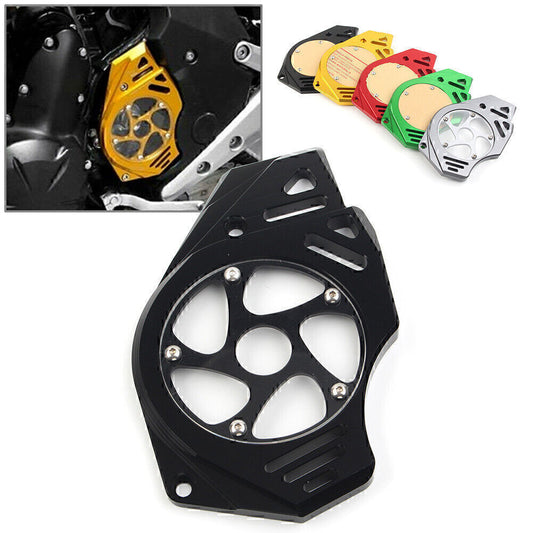 ya 2 6.26.2 CNC Front Chain Sprocket Guard Cover Motor Fit for Kawasaki ER6N ER6F 2006 - 2017