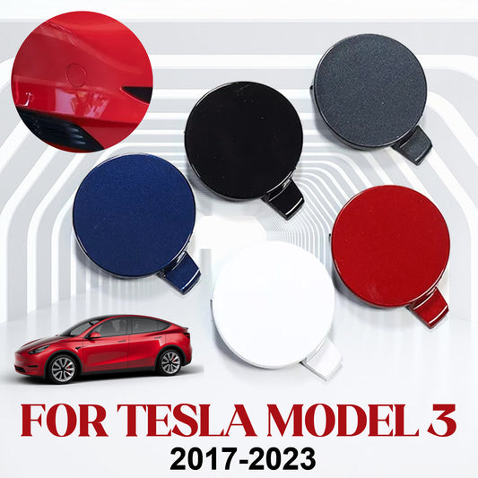 ya 4 6.17.2 Suitable for Tesla Model 3 2017 - 2023 front bumper tow hook cover tow hook cover cap.