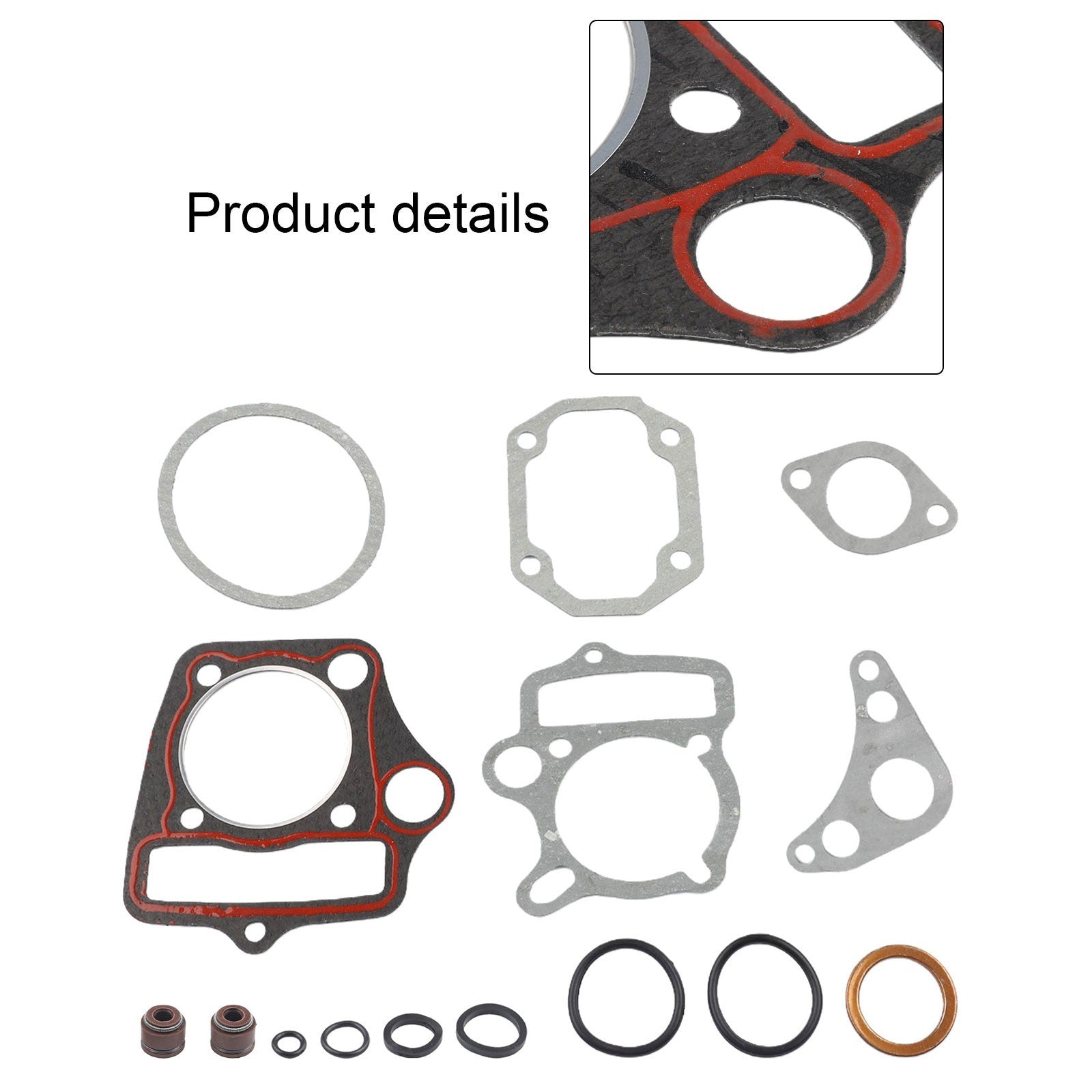 ya 14 52 4mm Cylinder Gasket Set for 110cc 125cc For Dirt Bikes Engine Repair