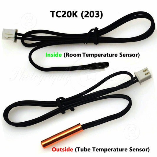 ya 25 In+Out TC 20K 203 Air Conditioner Temperature Sensor For ,Large eezer etc